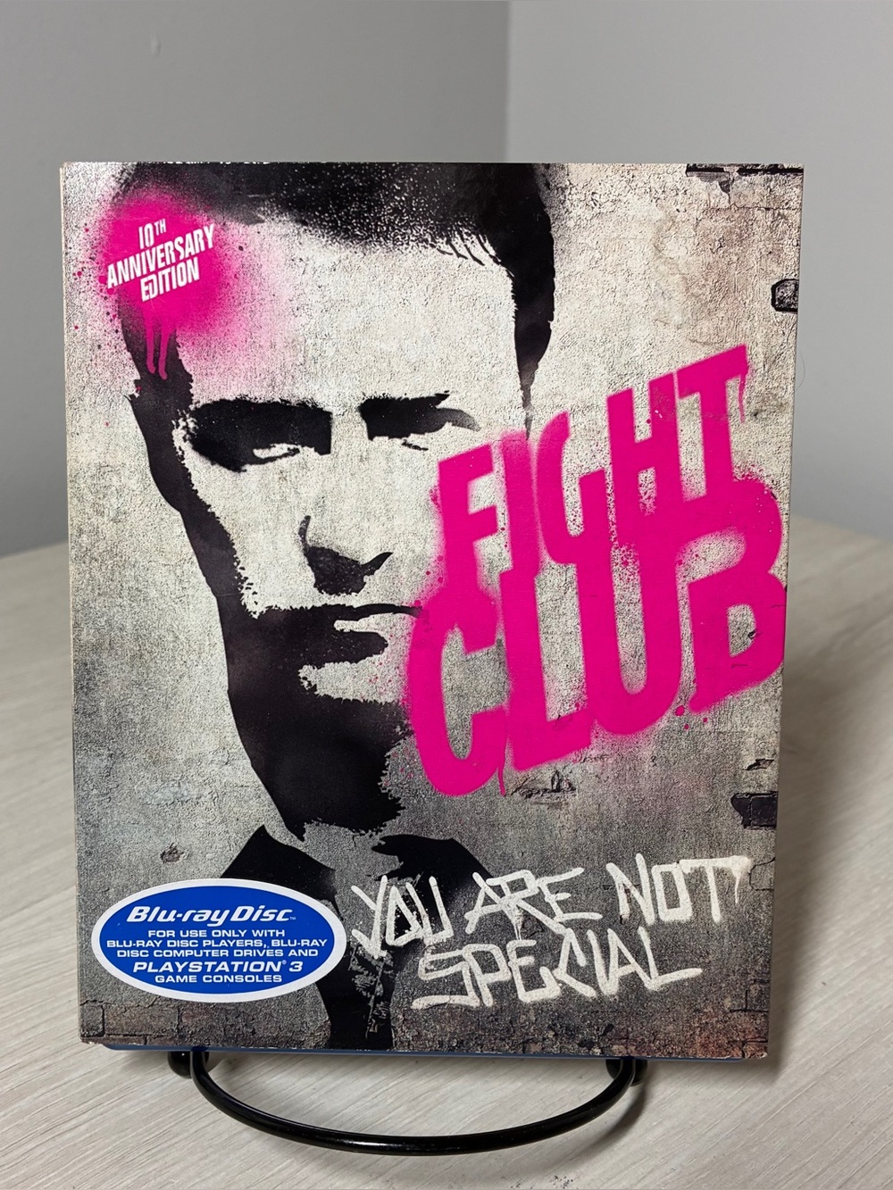 Fight Club 10th Anniversary Blu-ray w/ Slipcase David Fincher Brad Pitt 1999